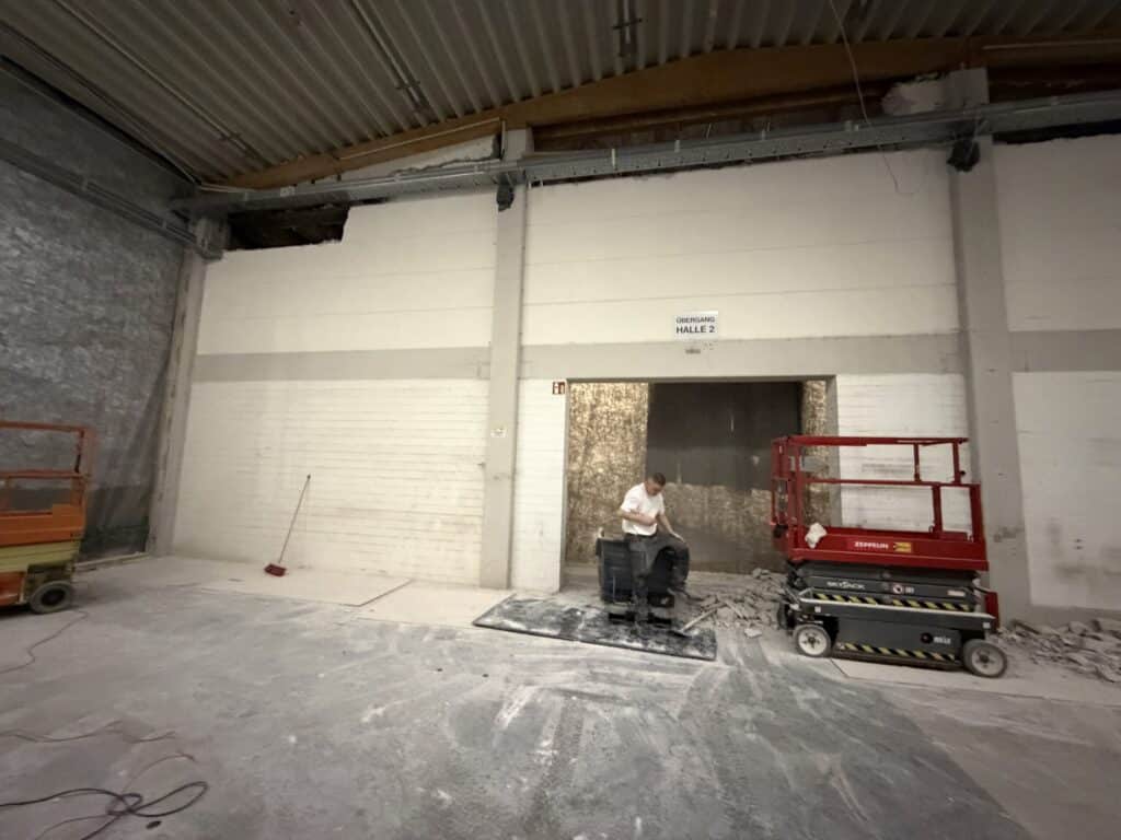 Sortenreine Trennung von Beton und Bewehrungsstahl
